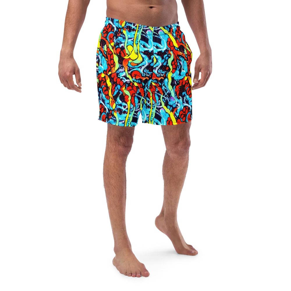 Electric Molten on Swim Trunks — Front