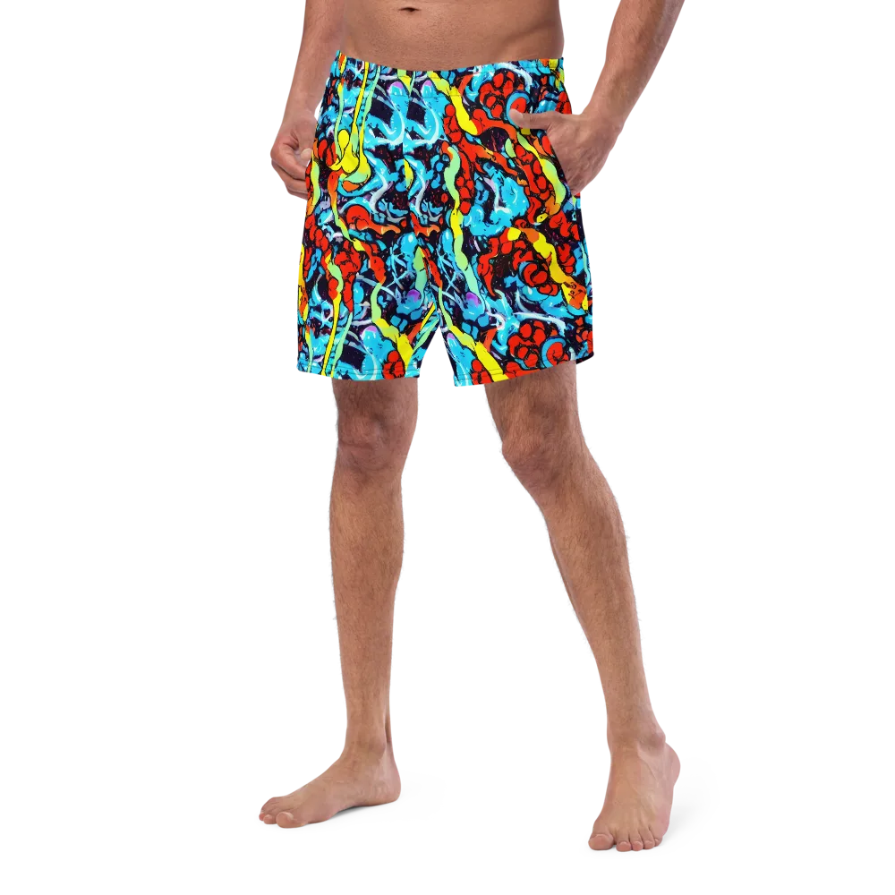 Electric Molten on Swim Trunks — Left Front