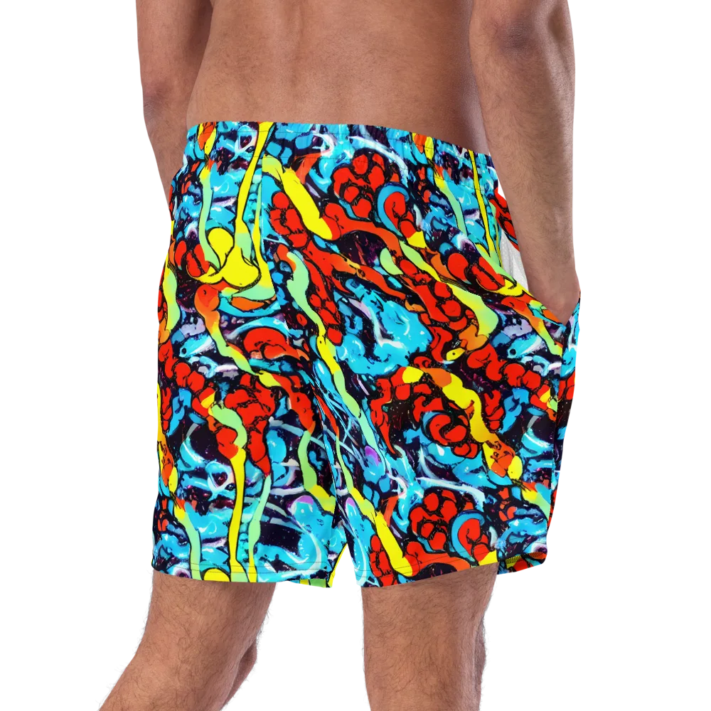 Electric Molten on Swim Trunks — Right Back