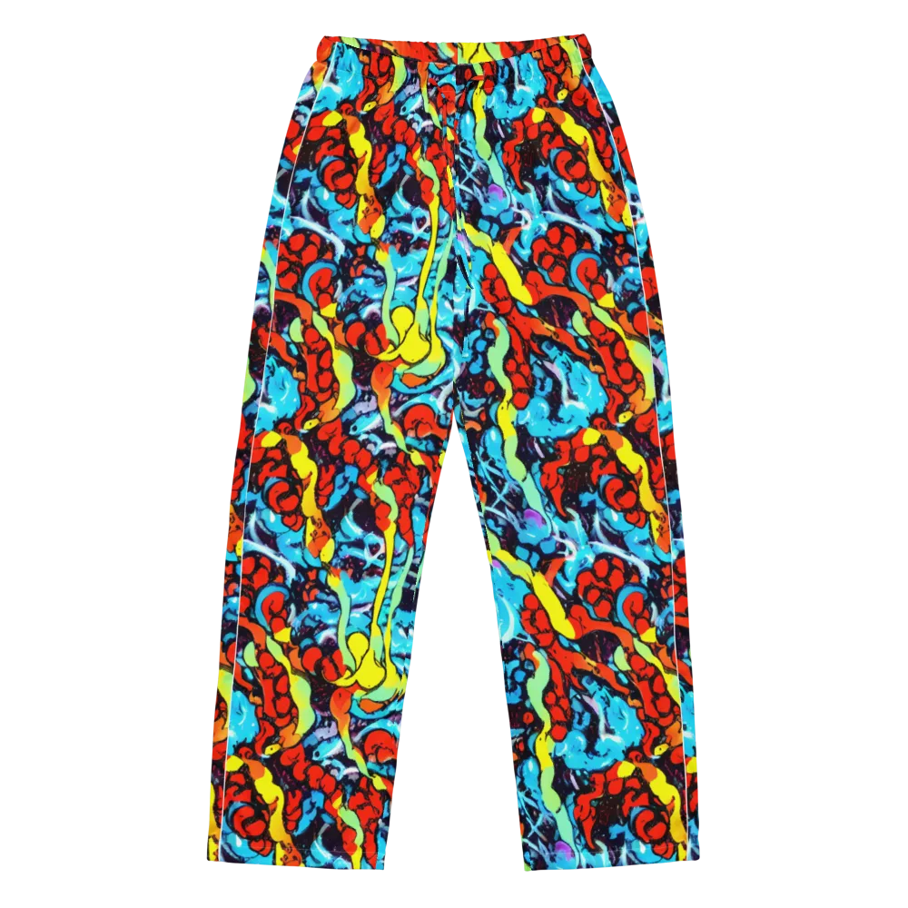 Electric Molten on Women's Pajama Pants — Front