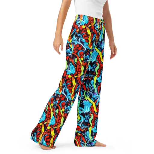 Electric Molten on a Women's Pajama Pants