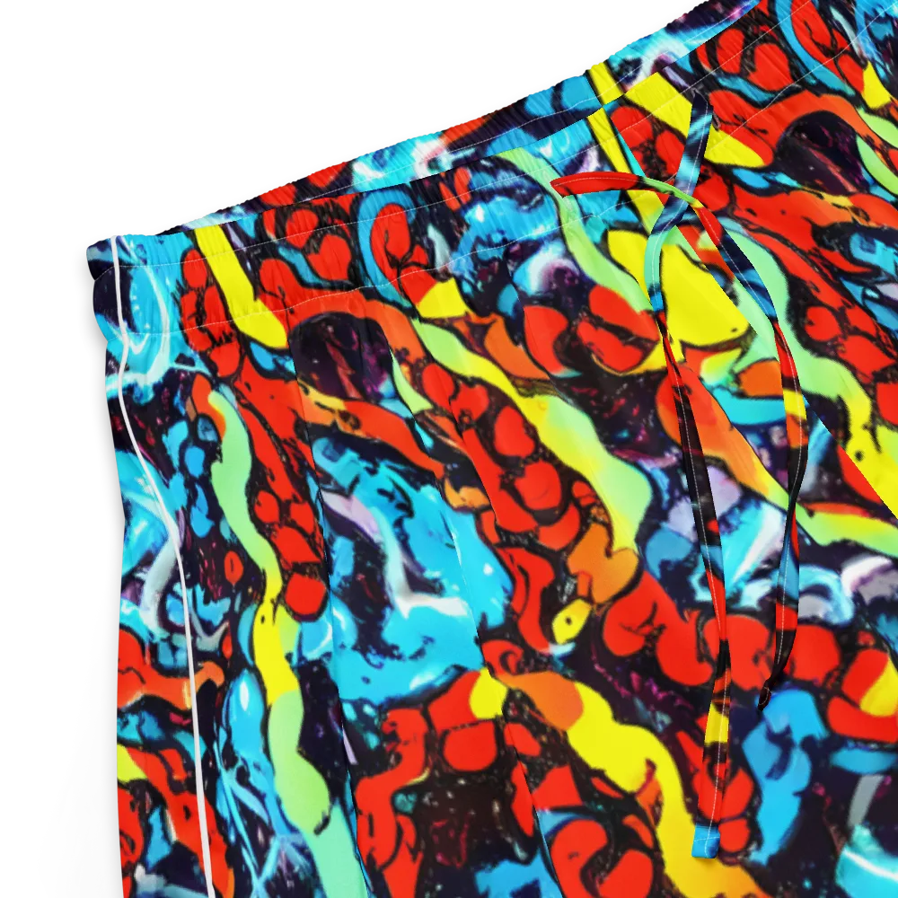 Electric Molten on Women's Pajama Shorts — Product details