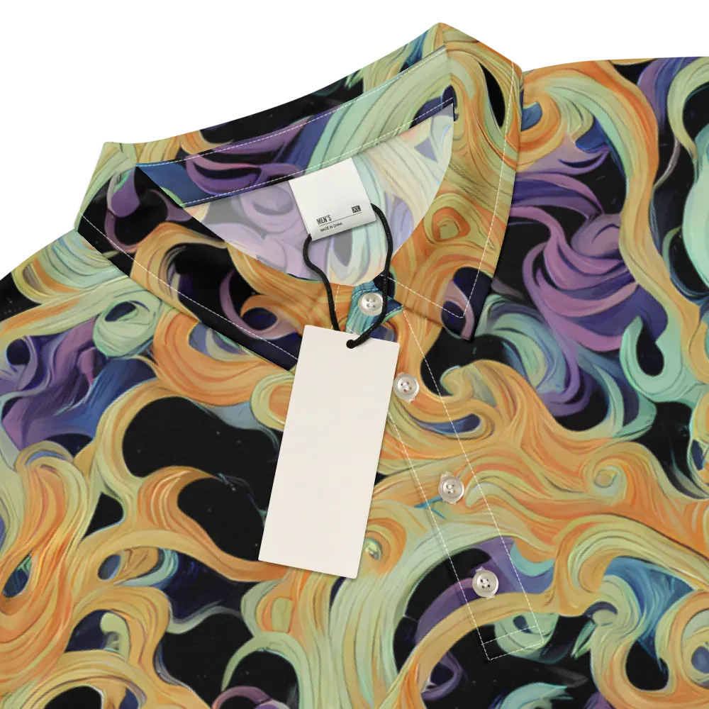 Velvet Vortex on Men's Slim Fit Polo Shirt — Product details