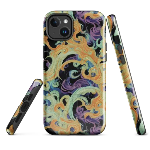 Velvet Vortex on a MagSafe Tough Case for iPhone®