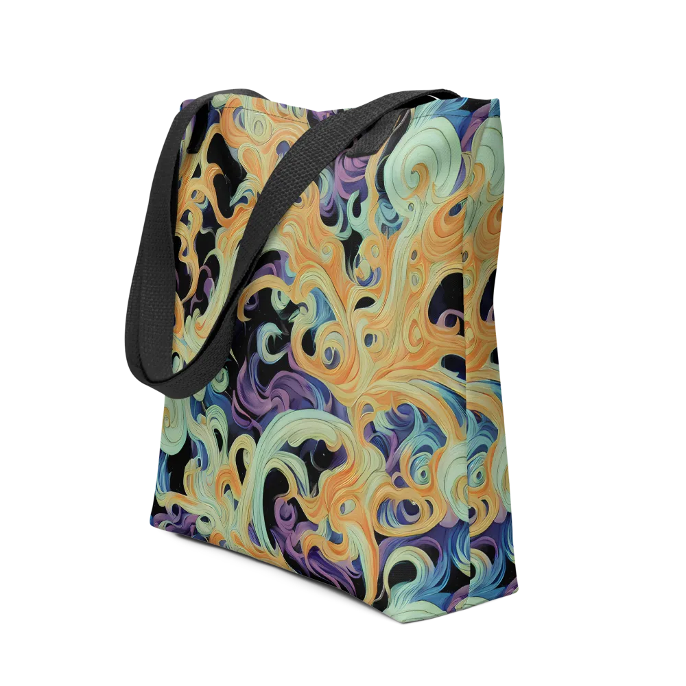Velvet Vortex on Tote Bag — Front