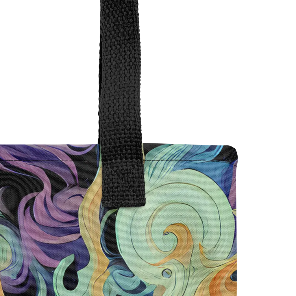 Velvet Vortex on Tote Bag — Product details