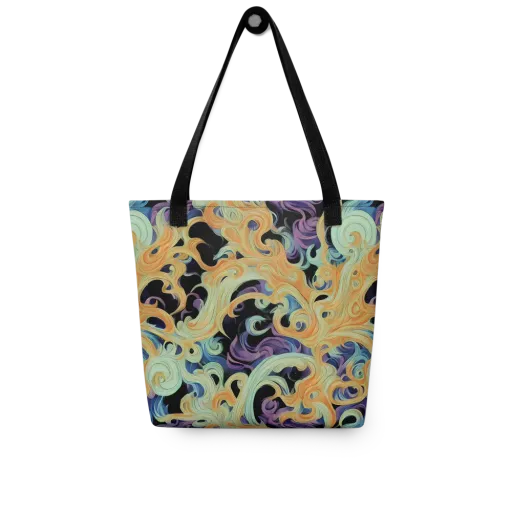 Velvet Vortex on a Tote Bag