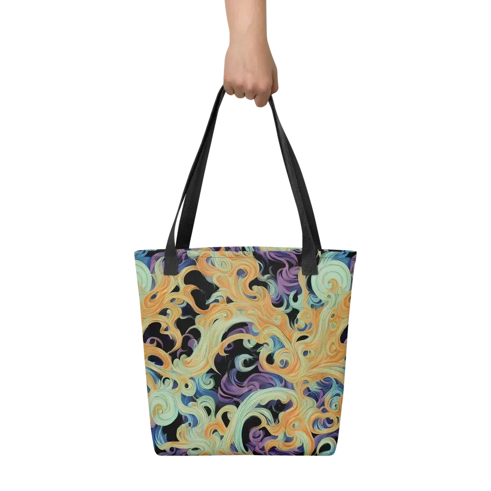 Velvet Vortex on Tote Bag — Front