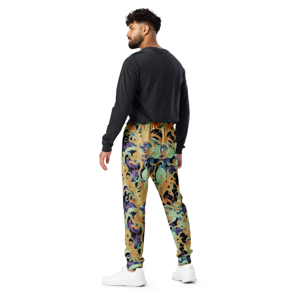 Velvet Vortex on Men's Joggers — Back