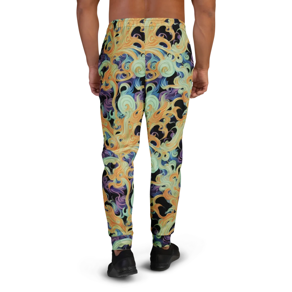 Velvet Vortex on Men's Joggers — Back