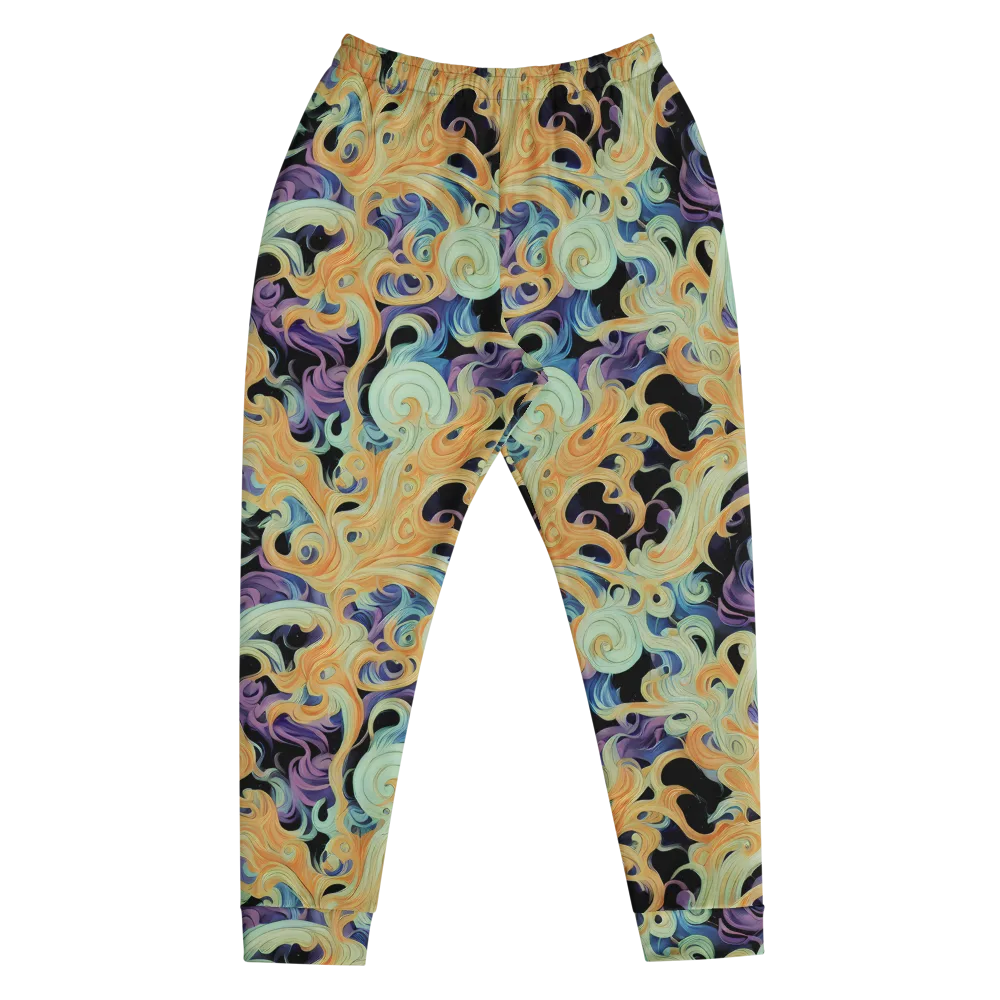 Velvet Vortex on Men's Joggers — Front