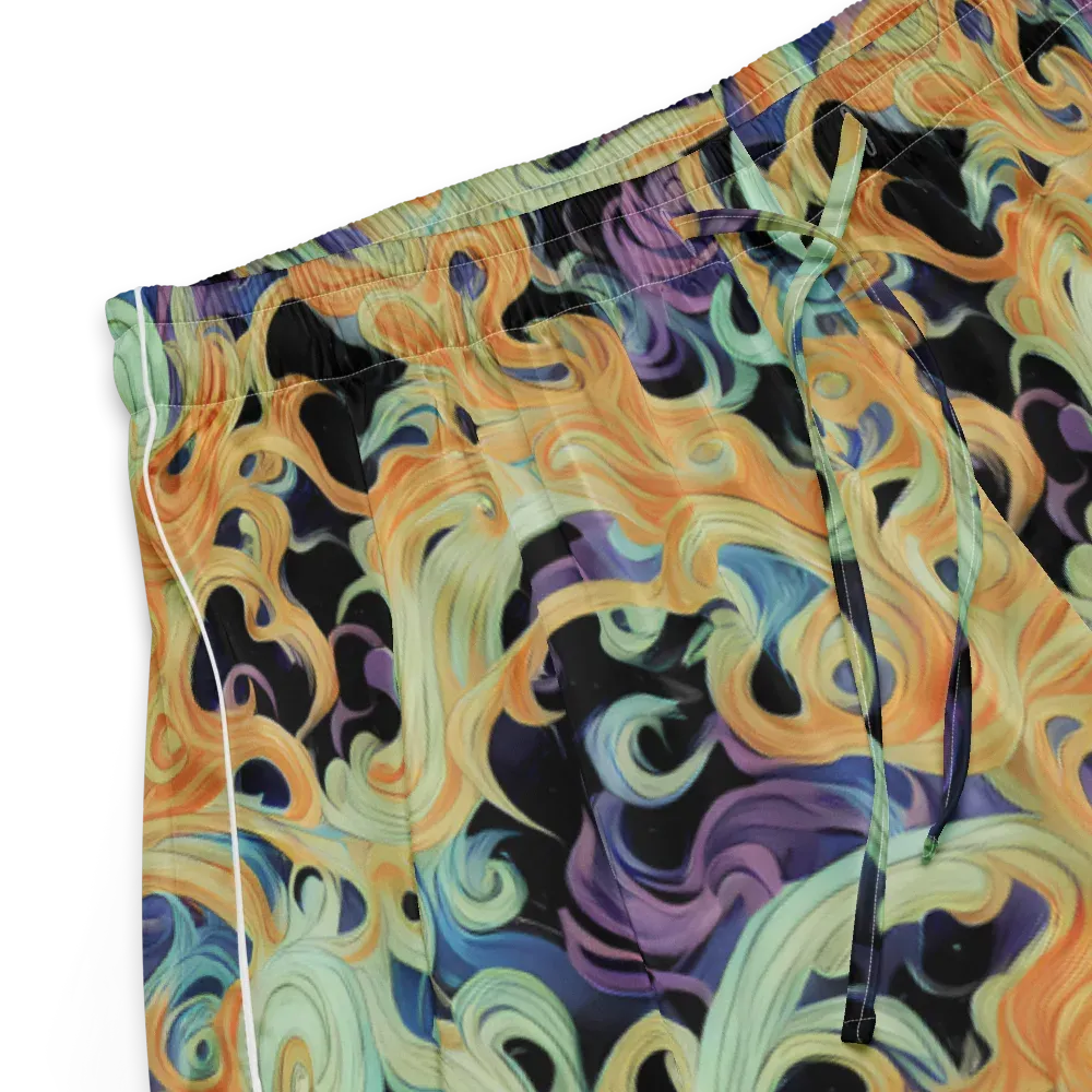 Velvet Vortex on Women's Pajama Shorts — Product details