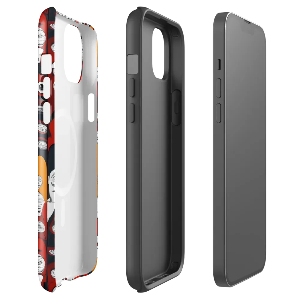 Crimson Visions on MagSafe Tough Case for iPhone® — Front