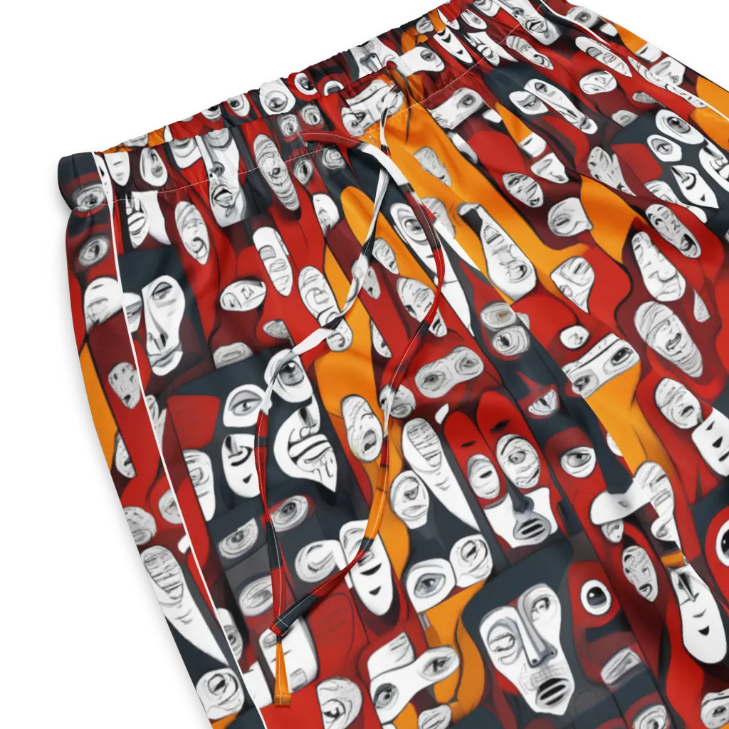 Crimson Visions on Women's Pajama Pants — Product details