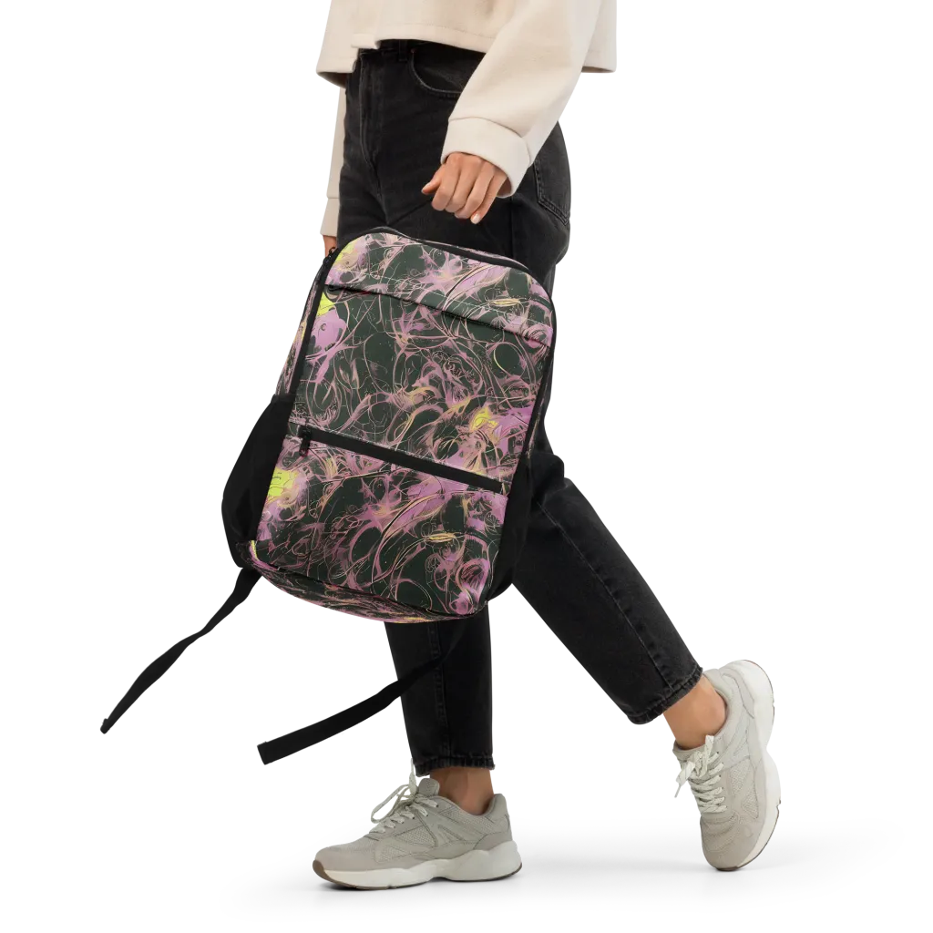 Orchid After Dark on Utility Backpack — Front