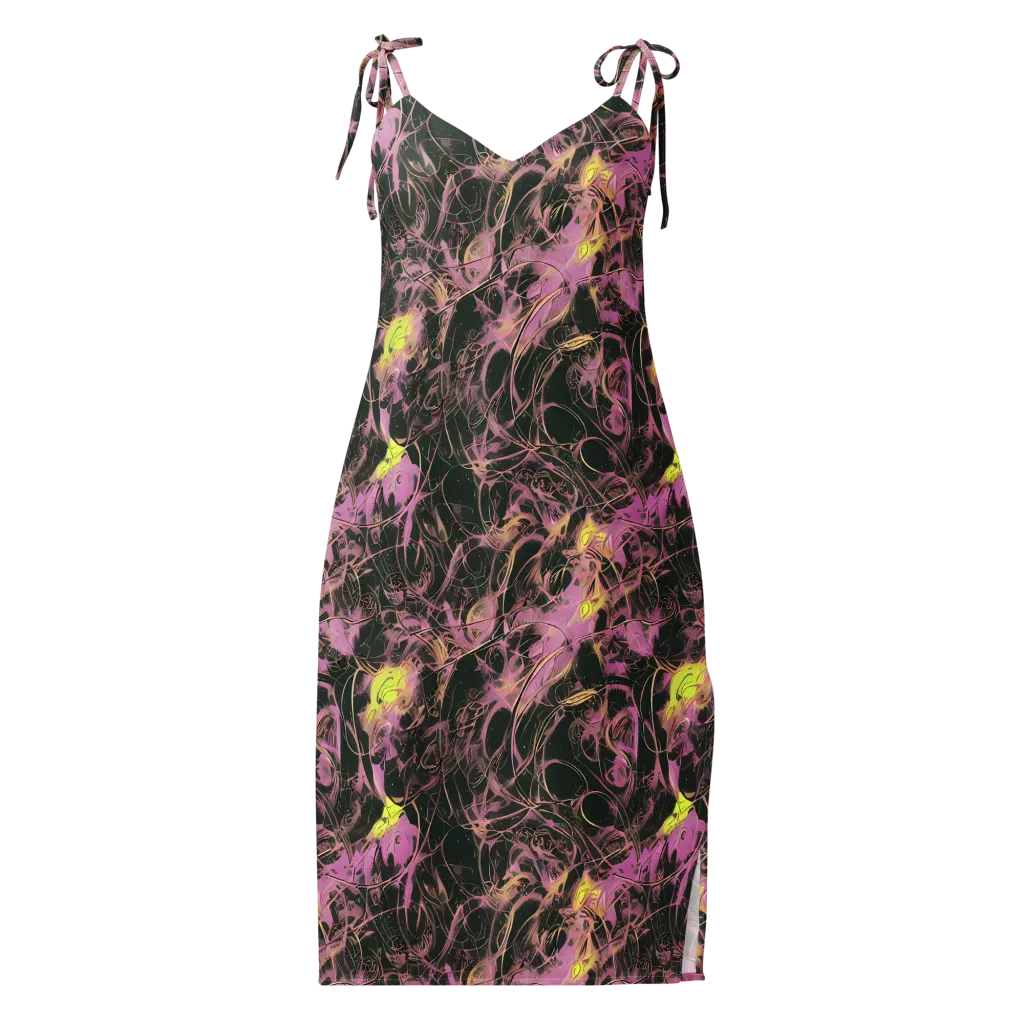 Orchid After Dark on Slip Dress — Front