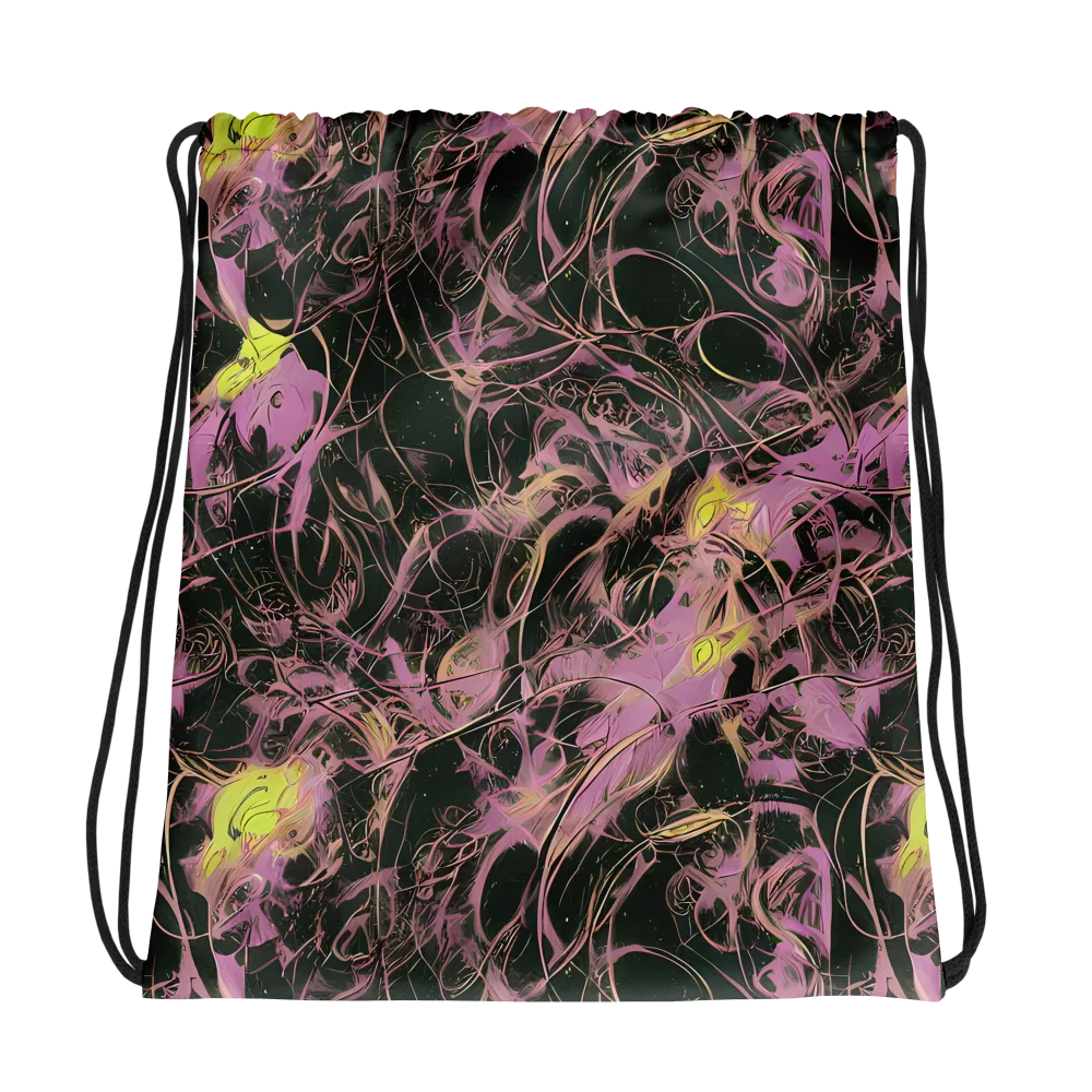 Orchid After Dark on Drawstring Bag — Photo