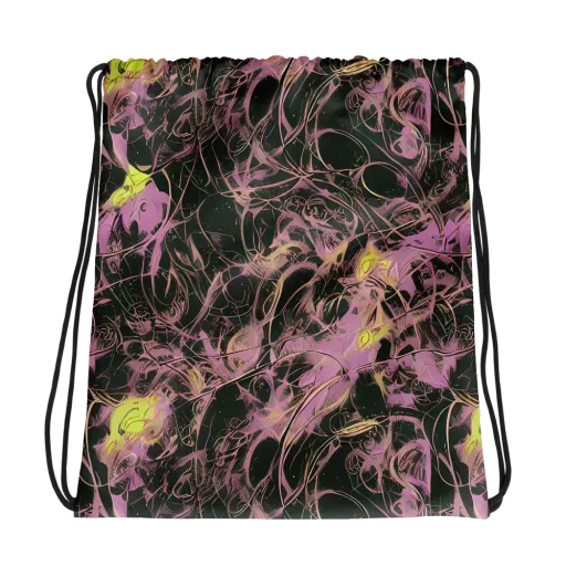 Orchid After Dark on a Drawstring Bag