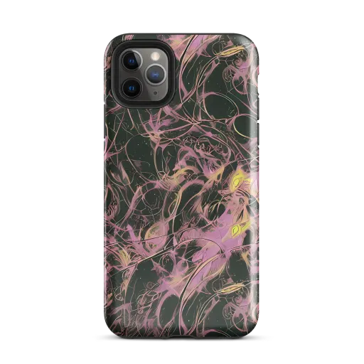Orchid After Dark on a Tough Case for iPhone®