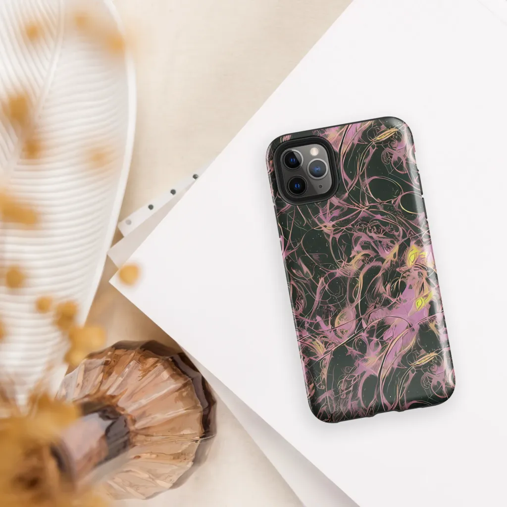 Orchid After Dark on Tough Case for iPhone® — Front