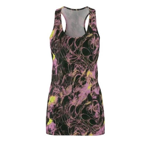 Orchid After Dark on a Racerback Dress