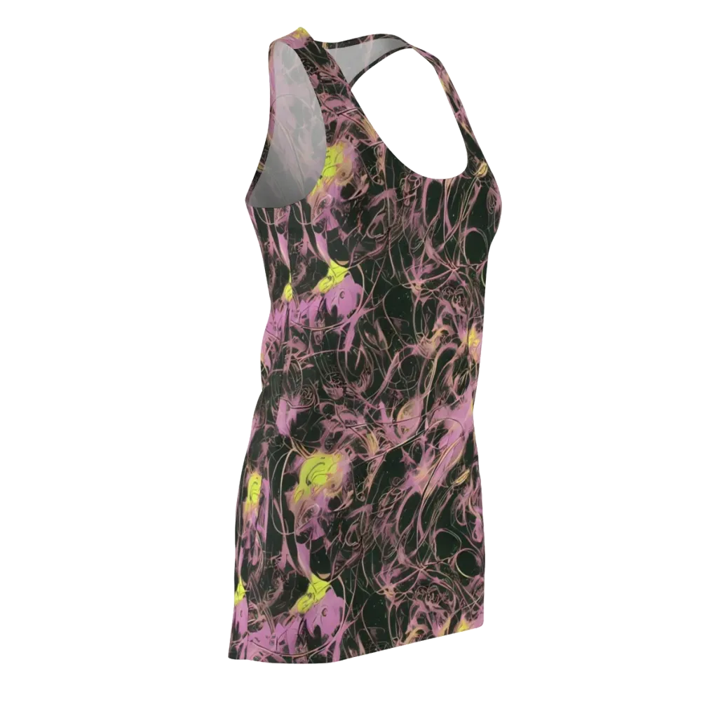 Orchid After Dark on Racerback Dress — Front Side