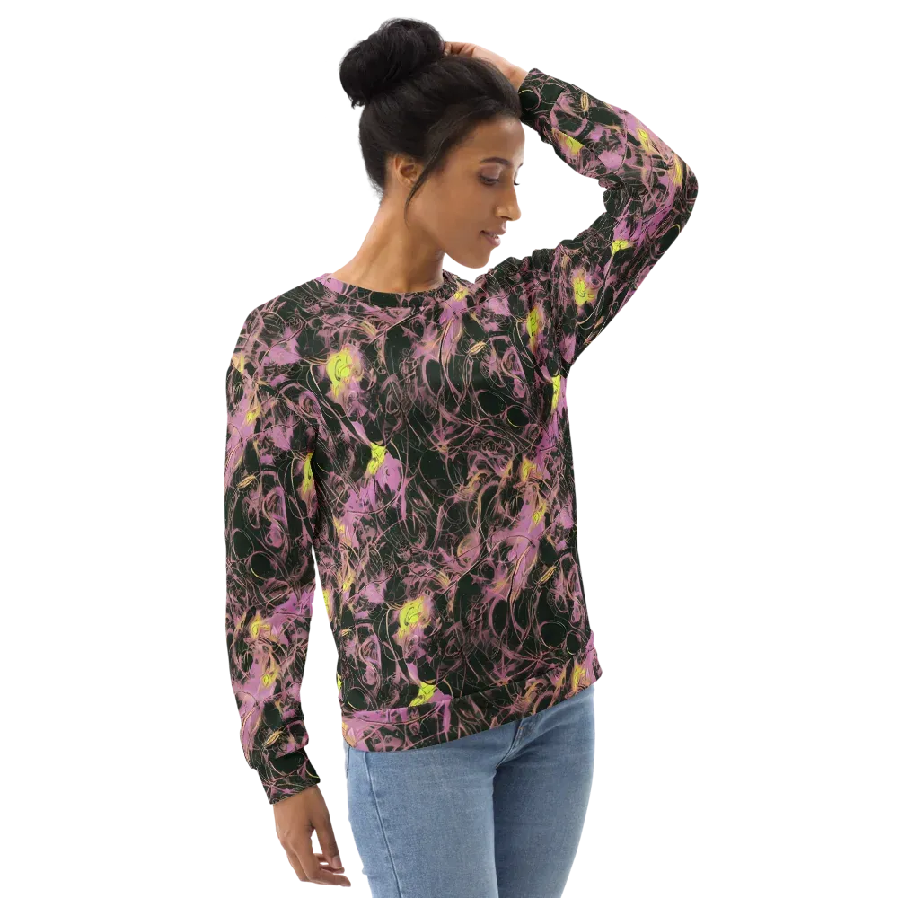 Orchid After Dark on Sweatshirt — Right Front