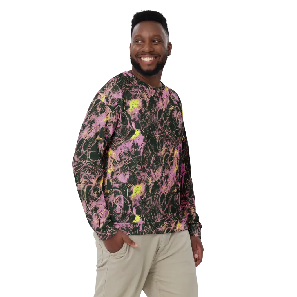 Orchid After Dark on Sweatshirt — Front