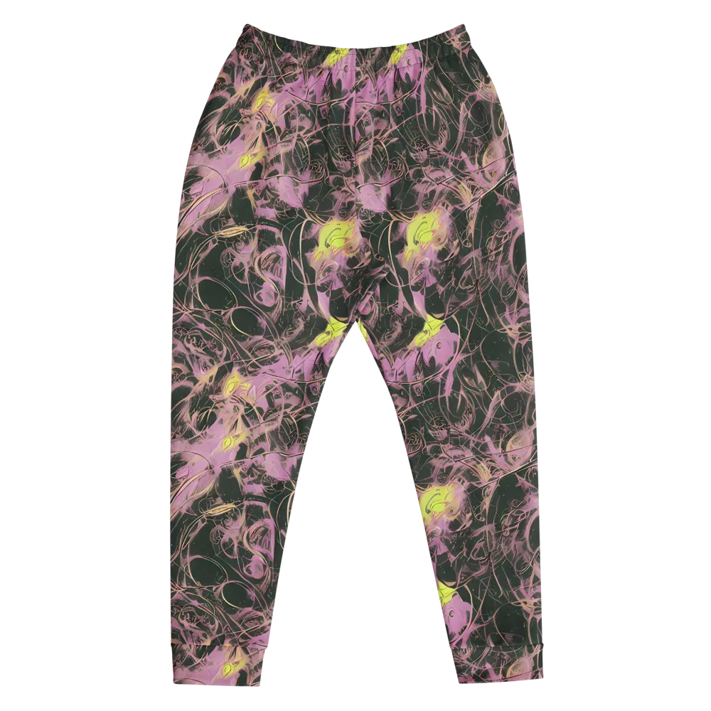 Orchid After Dark on Men's Joggers — Front
