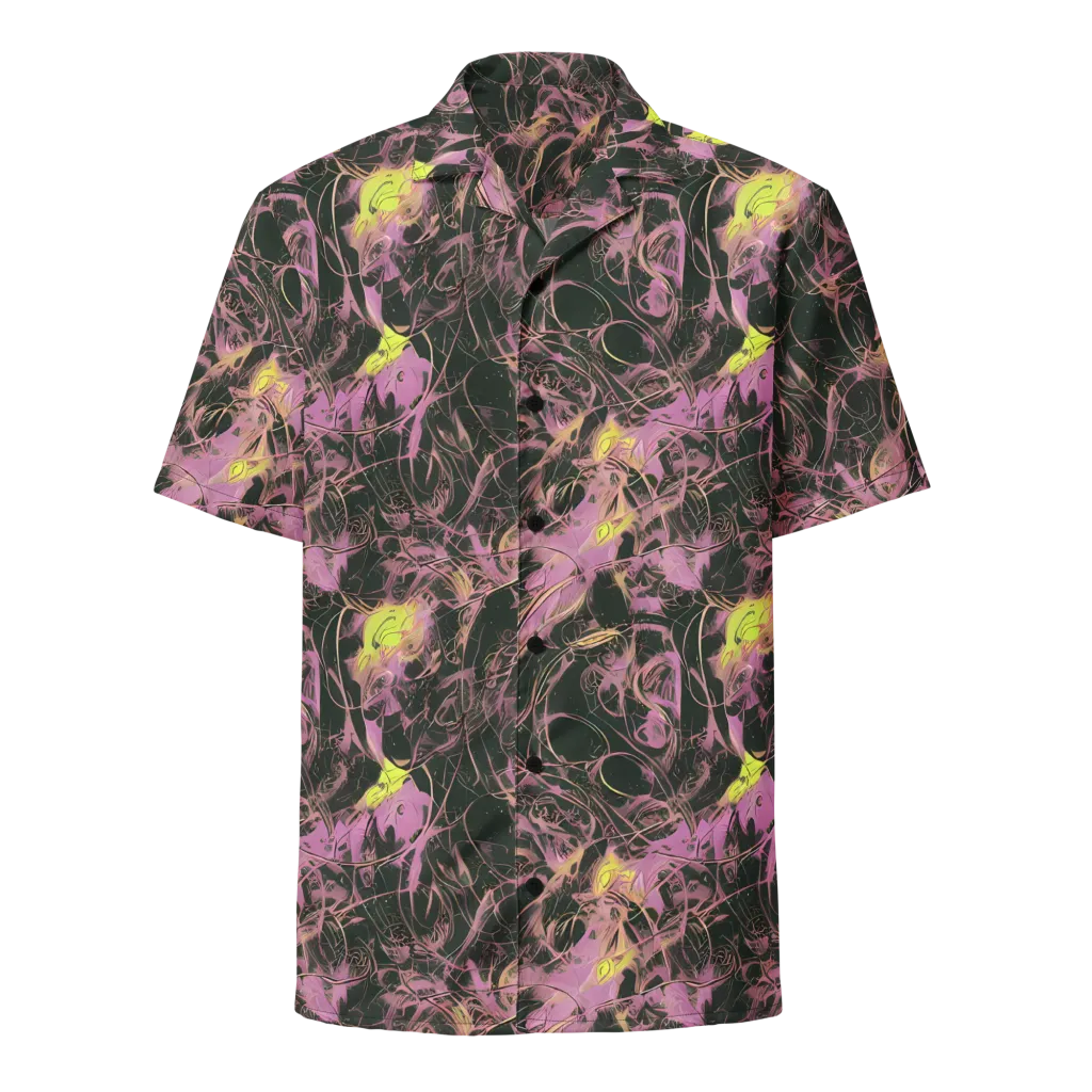 Orchid After Dark on Button Shirt — Front
