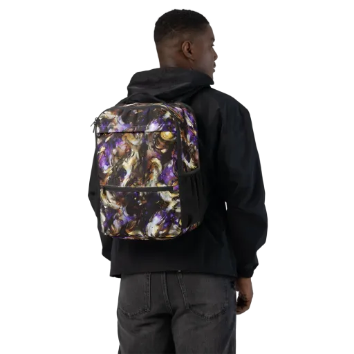 Violet Tempest on a Utility Backpack