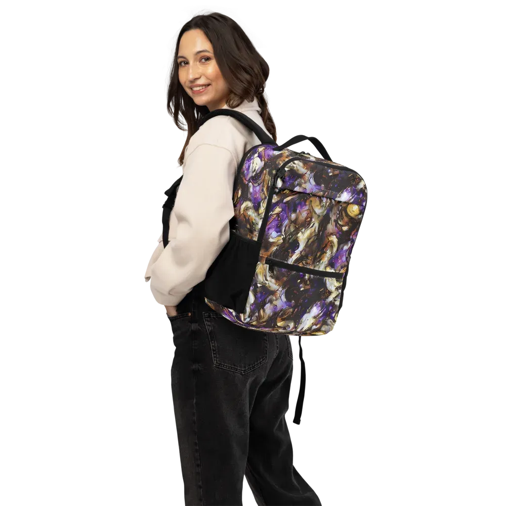 Violet Tempest on Utility Backpack — Back