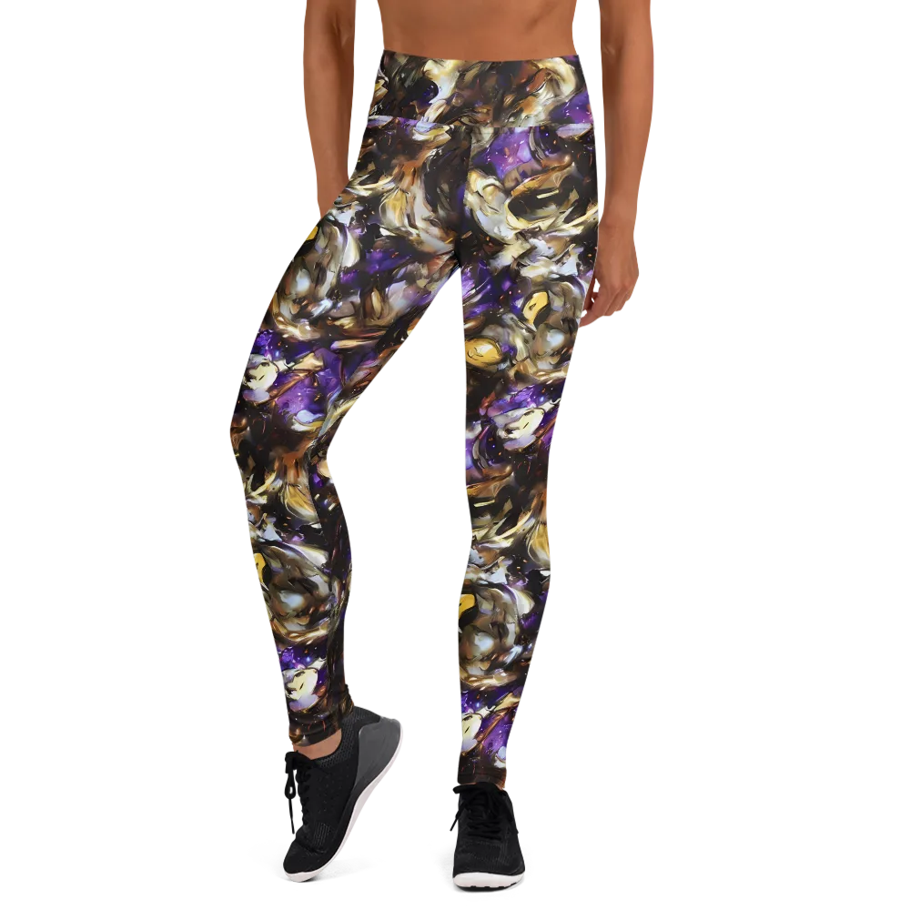 Violet Tempest on Yoga Leggings — Front