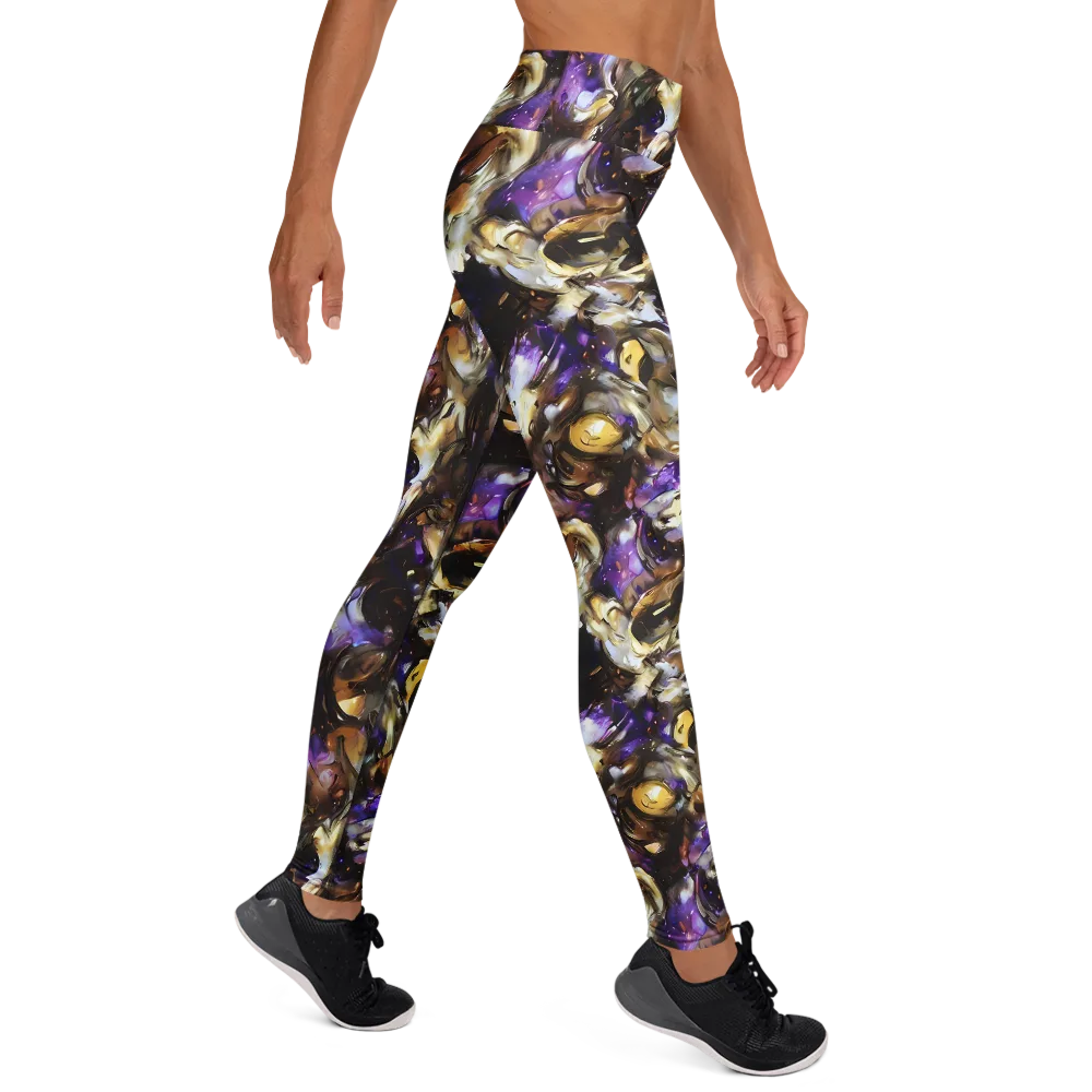 Violet Tempest on Yoga Leggings — Right