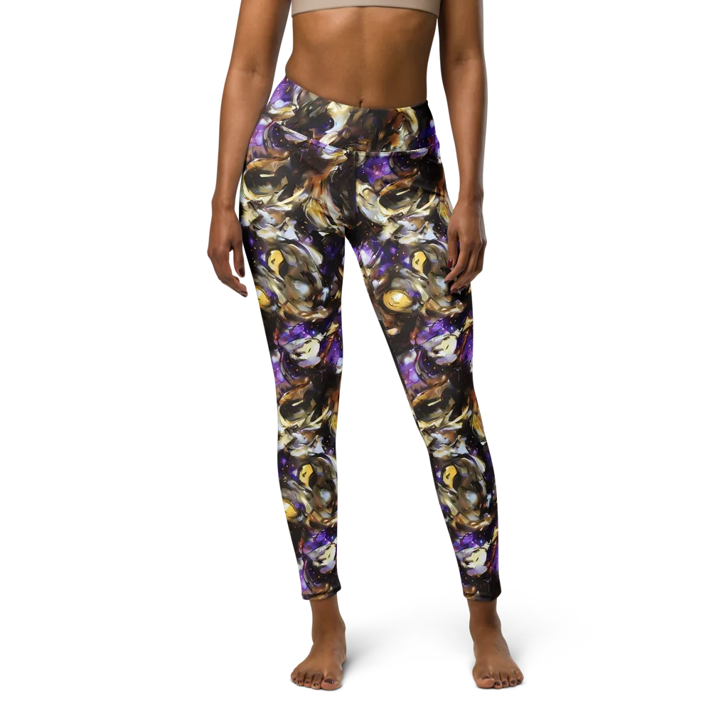 Violet Tempest on Yoga Leggings — Front