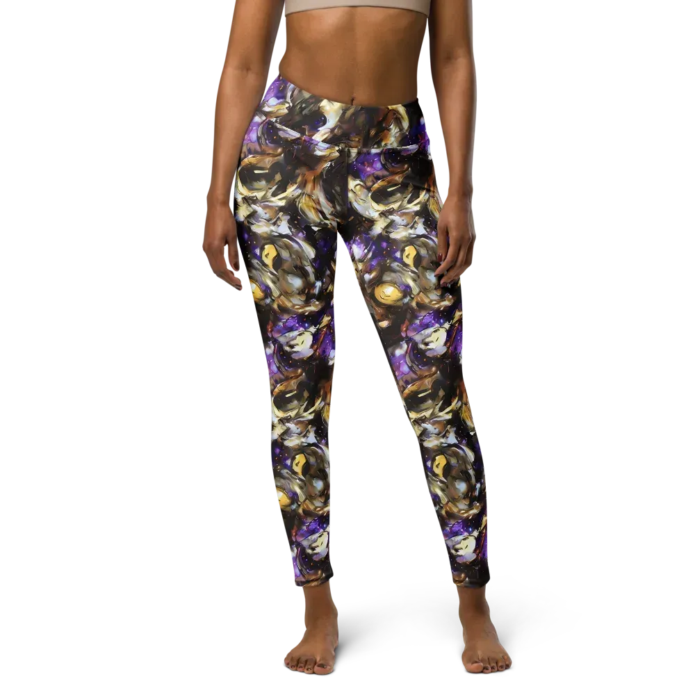 Violet Tempest on Yoga Leggings — Front