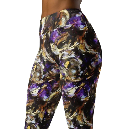 Violet Tempest on a Yoga Leggings