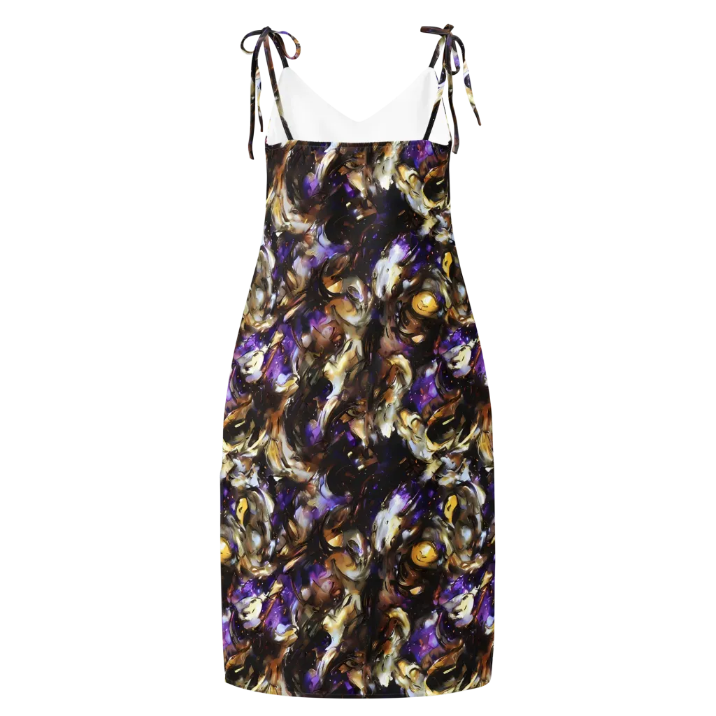 Violet Tempest on Slip Dress — Back