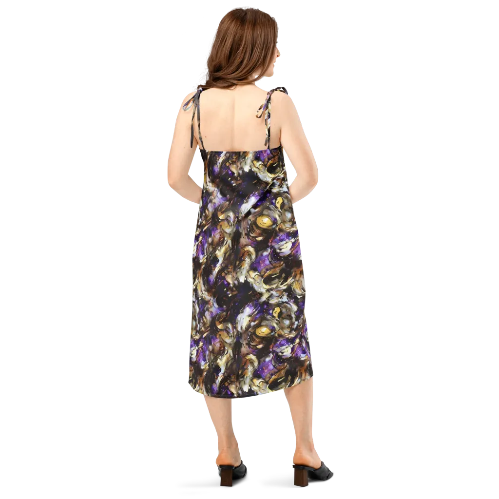 Violet Tempest on Slip Dress — Back