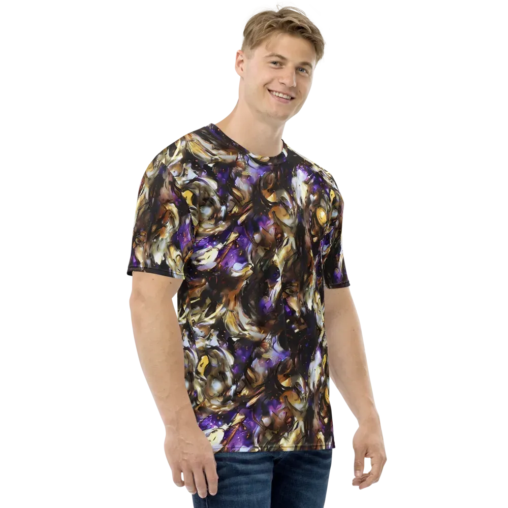 Violet Tempest on Men's Crew Neck T-Shirt — Right