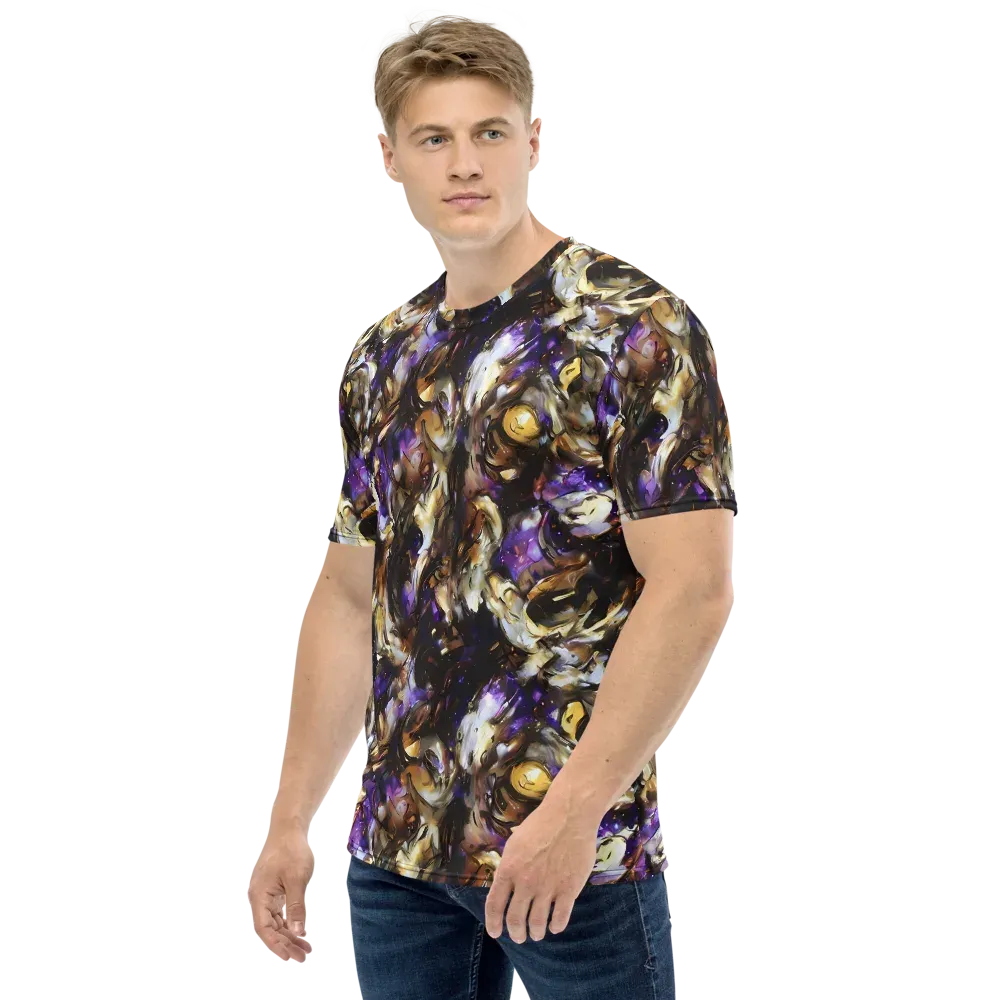 Violet Tempest on Men's Crew Neck T-Shirt — Left