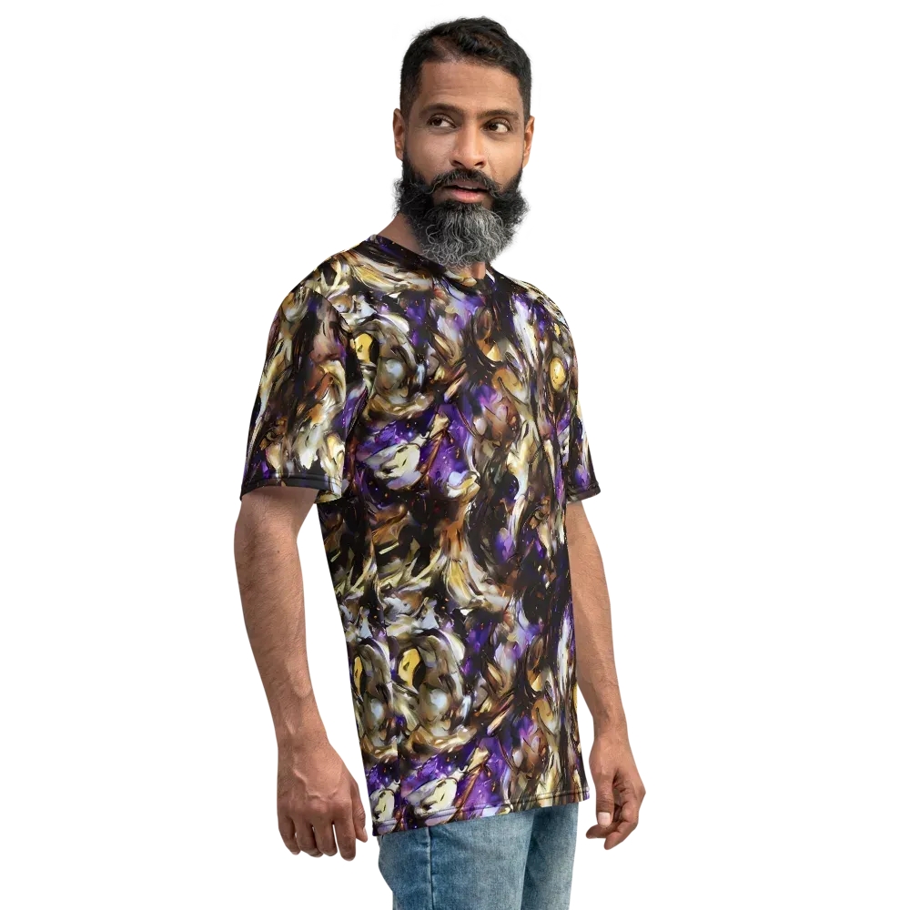 Violet Tempest on Men's Crew Neck T-Shirt — Right
