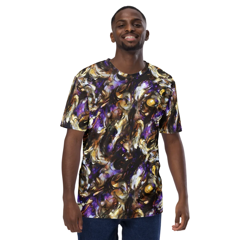 Violet Tempest on Men's Crew Neck T-Shirt — Front