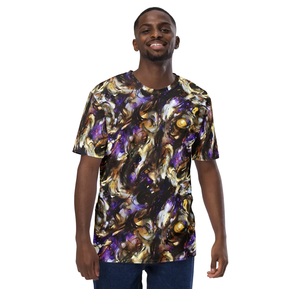 Violet Tempest on Men's Crew Neck T-Shirt — Front
