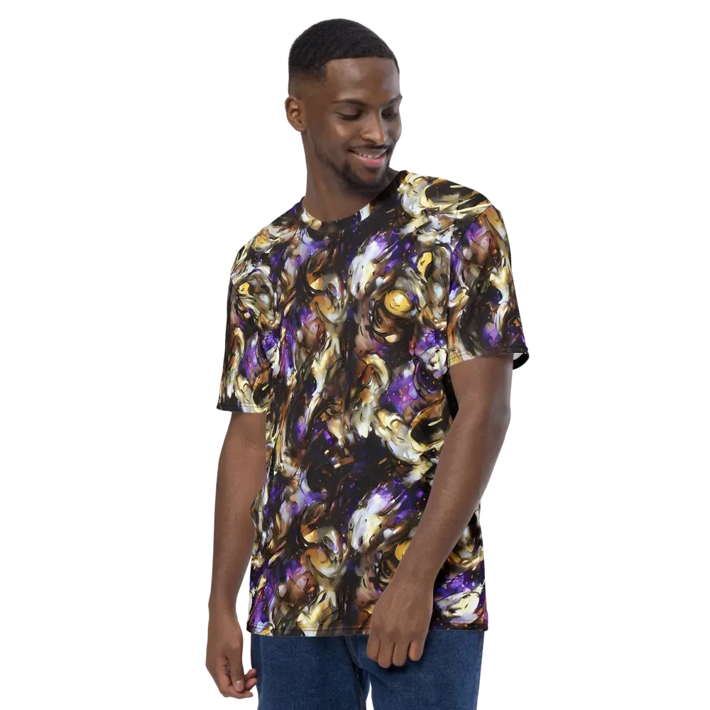 Violet Tempest on Men's Crew Neck T-Shirt — Left