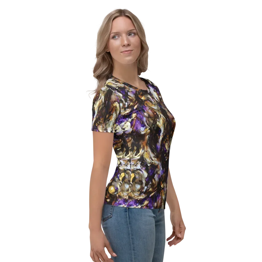 Violet Tempest on Women's Crew Neck T-Shirt — Right