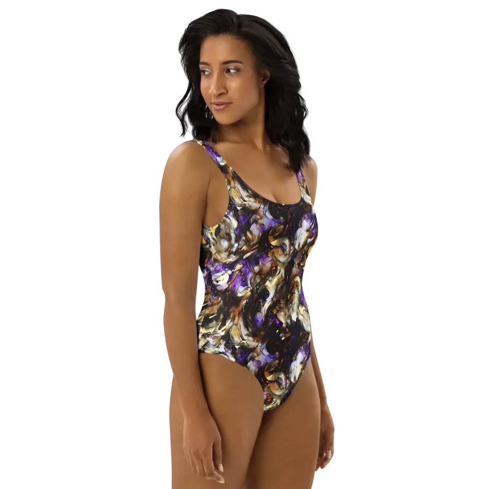 Violet Tempest on One-Piece Swimsuit — Right