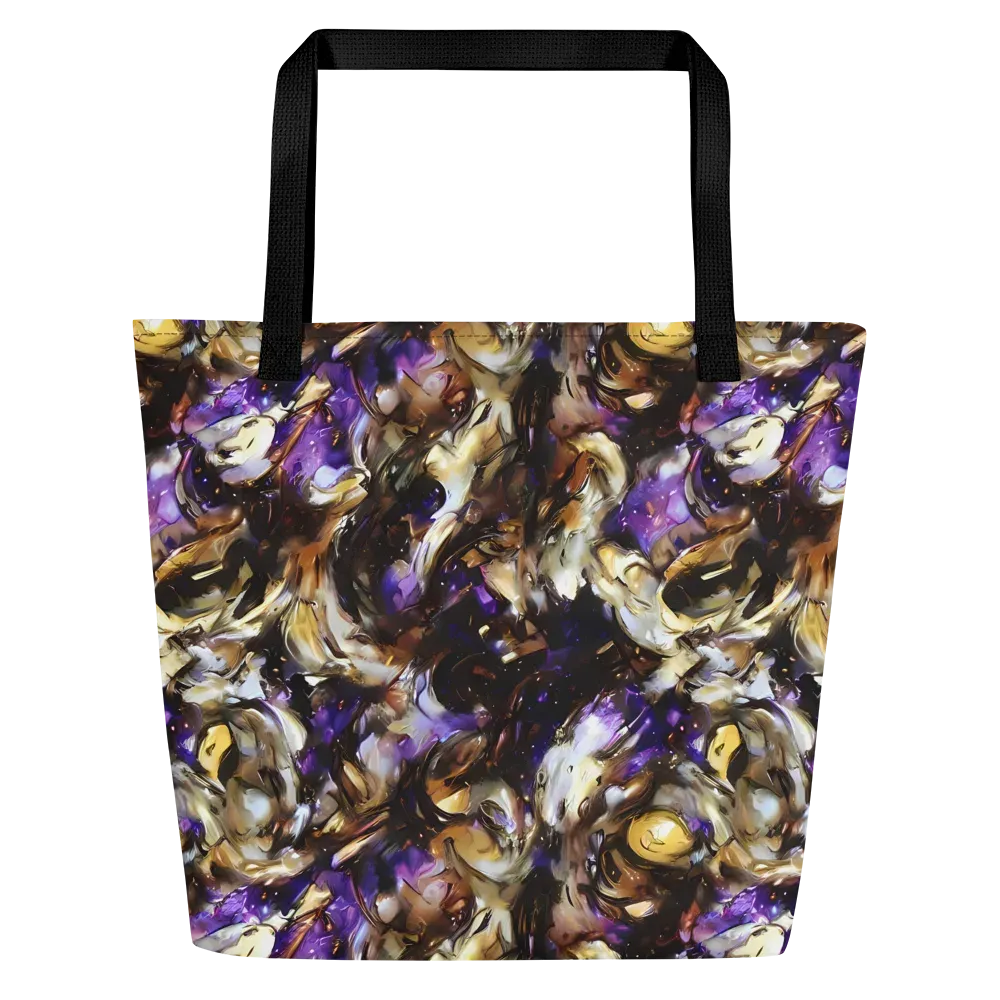 Violet Tempest on Large Tote Bag W/ Pocket — Front