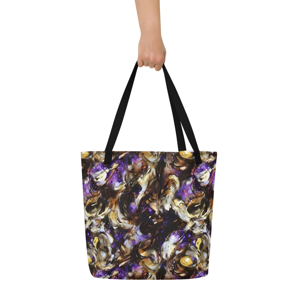 Violet Tempest on Large Tote Bag W/ Pocket — Front