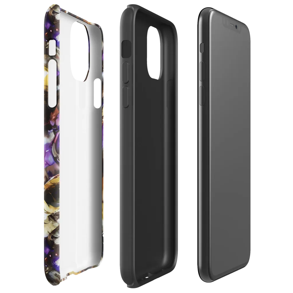 Violet Tempest on Tough Case for iPhone® — Right